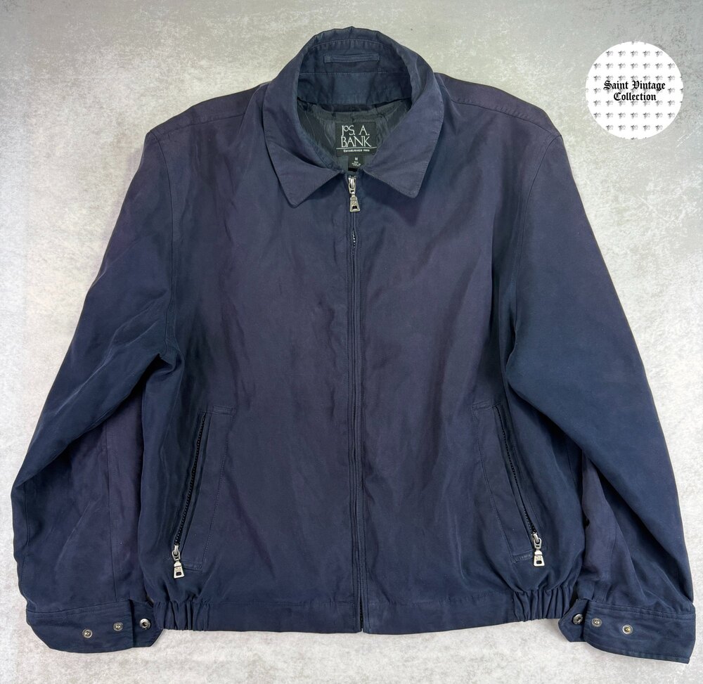 JoS. A. Bank Full Zip Medium NavyvJacket